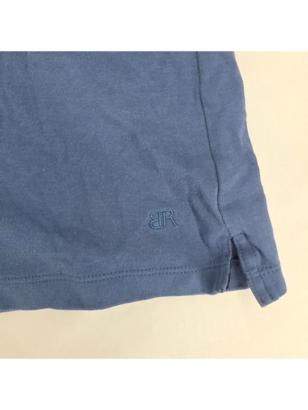 Banana Republic Polo Shirt Mens XL Blue Collared 100% Cotton Solid Casual Preppy
